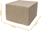 Outdoor Ottoman 20x20x14 Inches Outdoor Square Ottomans - Image 2