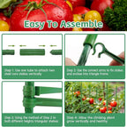 Riare 6 Pack 4 FT Tomato Cages for Garden- 48inches Heavy Duty Garden Stakes - Image 4