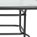 Flash Furniture Tory 31.5" x 55" Rectangular Tempered Glass Metal Patio Table - Image 6