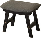 Foot Stool, Bamboo Small Sofa Foot Rest Under Desk, Extra Seating - Image 7