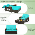 Tangkula Patio Rattan Daybed - Image 8