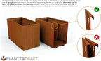 Plantercraft Corten Steel Planters Large Rectangular - Image 4