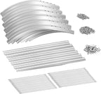 Land Guard 8×2×1.5ft Galvanized Raised Garden Bed Kit, Raised Garden Boxes - Image 3