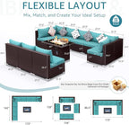 NICESOUL Modern Outdoor Couches - Image 4