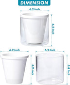 D'vine Dev 6 Inch Design Self Watering Planter - Image 3