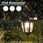 Dynaming 4 Pack Solar Hanging Lights Outdoor, Solar Powered Garden Decorative - Image 5