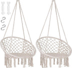 SUNCREAT Hammock Chair Macrame Swing by SUNCREAT