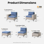 ovios 5-Piece Patio Furniture Set - Image 7
