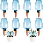 8 Pcs Plant Watering Globes Self Watering Planter Insert Plants Top Fill Water by Unknown