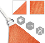 Patio Paradise 17' x 17' x 17' Sun Shade Sail Triangle Canopy Shade Cloth - Image 3
