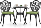 NUU GARDEN Outdoor 3 Piece Bistro Set by NUUGARDENCORPORATION