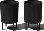 Veradek Demi Series Round Planter w/Stand by VeradekOutdoor