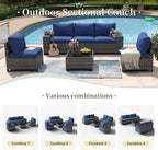 Aoxun 6 Piece Patio Furniture Set - Image 5