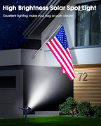 DBF Solar Spot Lights Outdoor Waterproof IP65, Cool White, 600LM High Bright - Image 3