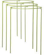 3-Pack Heavy Duty Plant Support Stakes, Metal Plant Ring Cages by Unknown
