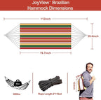JoyView Brazilian Hammock for Single Person - Image 2