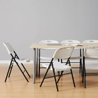 Amazon Basics Sturdy Foldable Plastic Chair, 350-Pound Capacity - Image 2