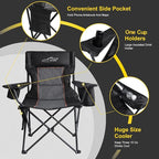 FAIR WIND Oversized Padded Camping Chair - Image 6