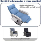 Outdoor Recliner Chair, Wicker Patio Recliners - Image 6
