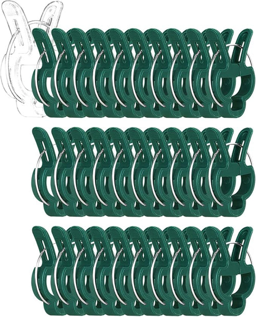 30 Pcs trumpet 1 inch Plant Support Clips, Flower and Vine, Garden Tomato Plant by Yinghezu