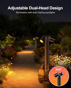 Lumary Smart Pathway Lights Pro 700LM, RGBAICW Color Changing Landscape Lights - Image 2