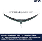 ENO, Eagles Nest Outfitters DoubleNest Lightweight Camping Hammock, 1 to 2 - Image 2