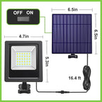 Solar Lights Outdoor, Solar Powered Flood Lights Weatherproof, Dusk to Dawn Led - Image 7