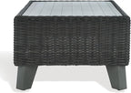 SAFAVIEH Couture Collection Margarita Dark Grey Faux Wicker Rectangle - Image 8