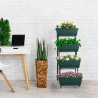 OYEAL Raised Garden Bed 4 Tier Vertical Garden Planters Indoor Outdoor Raised - Image 7