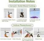 Ceiling Swag Hook Sets - Image 5