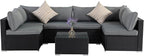 7 Pieces Patio Furniture Set - Image 8