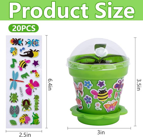 25 Packs Cupcake Plant Nursery Pots - Image 2