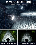 DBF Solar Outdoor Lights, 600LM Solar Spot Lights Outdoor Waterproof - Image 3