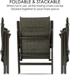 Kozyard Coolmen 2-Pack Outdoor Patio Dining Chair Set - Image 6