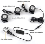 3000K Warm White Pond Lights, LED Underwater Submersible Landscape Spotlights - Image 5