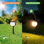 Lepro Solar Decorative Spot Lights 4 Pack, Warm White Accent Lights - Image 6