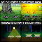 Solar Powered 2Pack, Waterproof LED Outdoor Disk Lights - Image 8