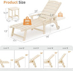LUE BONA Chaise Lounge Chairs Set - Image 2