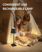 KDG Cordless Table Lamp, Portable LED Desk Lamp, 5000mAh Battery Operated - Image 9