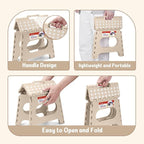 ACSTEP Folding Step Stool 11 Inch, Sturdy Plastic Foldable Step Stool - Image 7