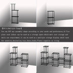Twhep Tall Multi Tier Plant Stand, 13 Tiers Multifunctional Plant Stands - Image 6