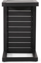 Christopher Knight Home Jesse Coral Outdoor Modern Aluminum C-Shaped End Table - Image 5