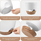 Plant Pots 10/9/8/7.5/7 inch, Self Watering Planters - Image 3
