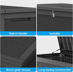 ROJIK Outdoor Storage Housing Deck Box - Image 5
