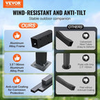 VEVOR 10'x13' Outdoor Retractable Pergola - Image 2