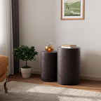 COSIEST Concrete Side Table, Decorative Garden Stools - Image 3