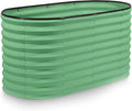 Plant & Plot Galvanized Raised Garden Beds Outdoor // 4×2×2 ft Planter Raised by PlantPlot