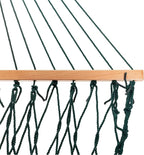 Castaway Living 13 ft. Double Traditional Hand Woven Green Polyester Rope - Image 4
