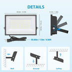 110W Flood Lights Outdoor, LED Work Light - Image 6