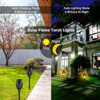 Kurifier Solar Lights Outdoor, Waterproof Solar Garden Light, Outdoor Solar - Image 2